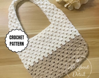 Patroon gehaakte draagtas oma Stitch: pdf voor eenvoudige beginners