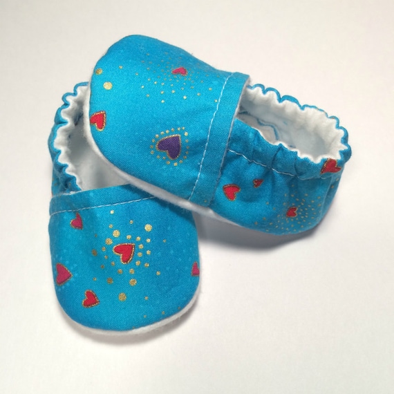 blue baby boy shoes