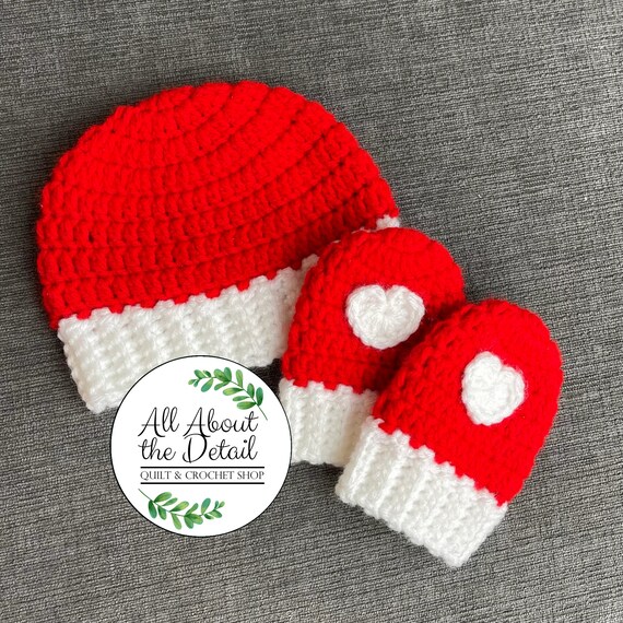 Newborn boy hat and mittens deals