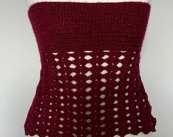 Tube top crochet pattern pdf.