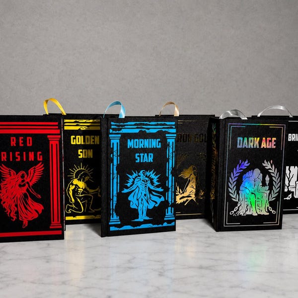 Red Rising Merch Pin Red Rising Series Covers - Etsy