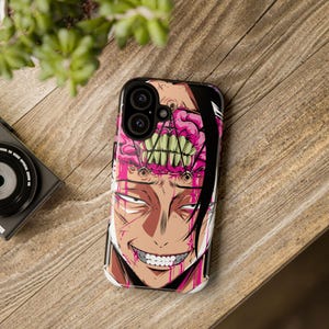 Kenjaku Phone Case Jujutsu Kaisen Ancient Curse User iPhone 17/16/15/14/13/12/11 Anime Otaku Gift Shockproof Double Layered Protective Case