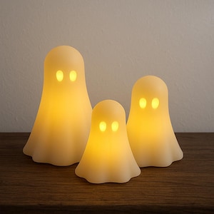 Ghost tea light holders