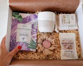 Gentle Recovery Gift Box – Postpartum Care Package | Maternity Wellness Set | New Mom Self Care Gift | Natural Luxury Mama Box