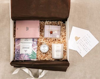El Ritual de la Nueva Mamá | Caja de Regalo para Mamás Primerizas – Paquete de Cuidado Posparto | Regalo de Autocuidado para la Nueva Madre | Regalo Posparto de Lujo | Regalo para Mamás Primerizas