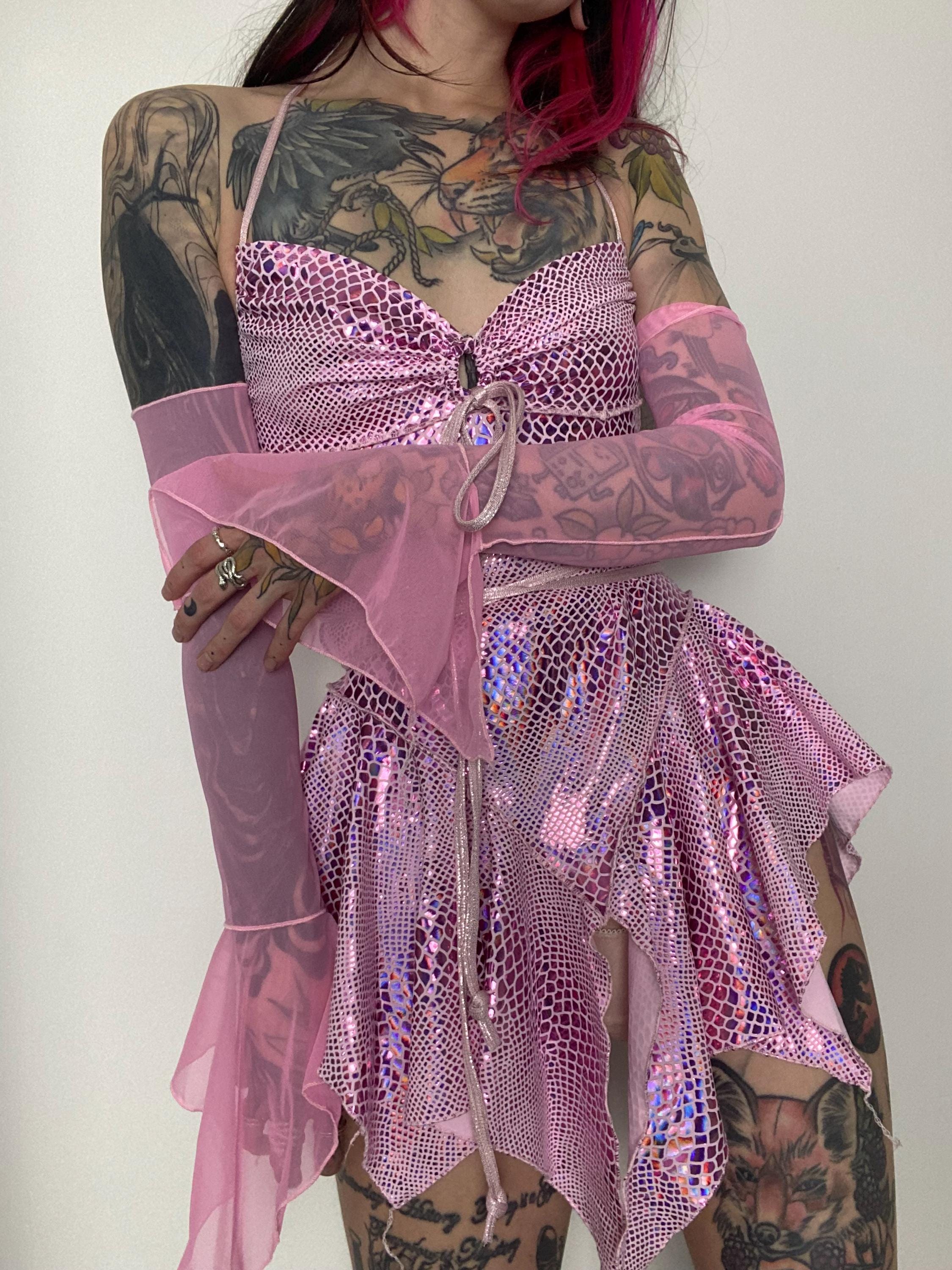 Fairycore Pink Dress - Etsy UK