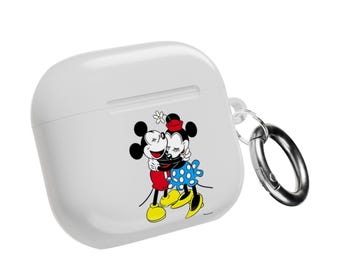 Kissing Mickey and Minnie Mouse AirPod Cases | Retro Mouse Couple Design Valentine Day Gift