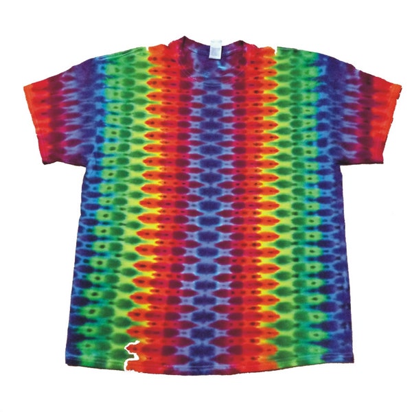 Adult Short Sleeve Rainbow Pleat