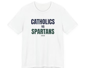 Catholics vs Spartans T-Shirt  Notre Dame vs. Michigan State September 27, 2026