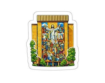 Notre Dame Landmarks Die-Cut Stickers | Iconic Locations Collection