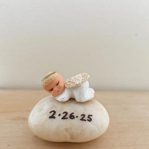 Miscarriage Angel Baby, Baby Loss Memorial Stone, Personalized Keepsake Infant Loss, Pregnancy Loss Remembrance Gift