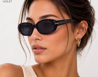 Fendi Gold Oval Sunglasses, SL 7036 Vintage 90s Italy, Extra Wide