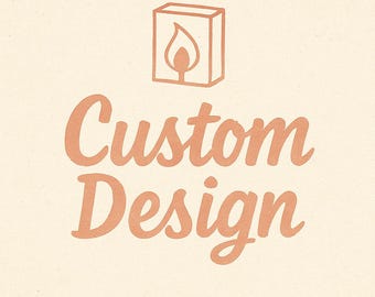 Pedido personalizado: 150 cajas de cerillas + tarifa de diseño - 6,27