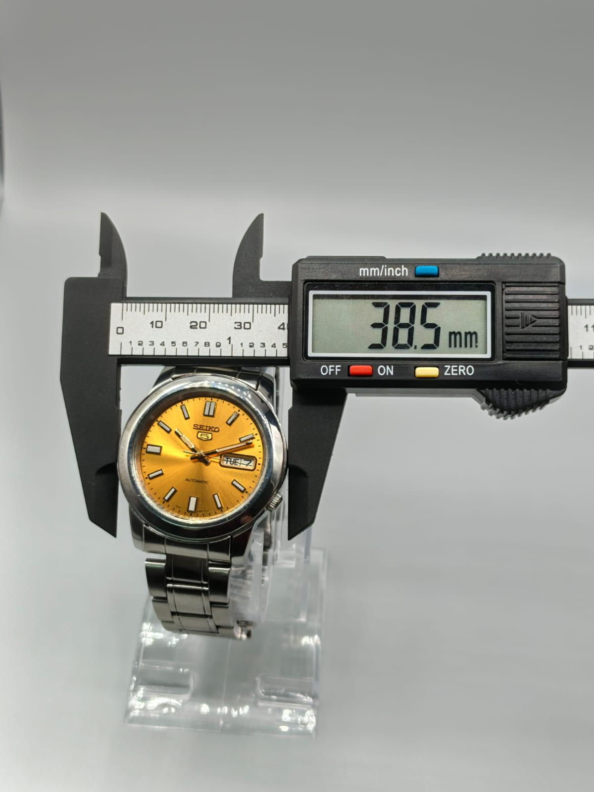 Vintage Seiko 5 Automatic | Made in Japan | 7S26-01Z0| Golden