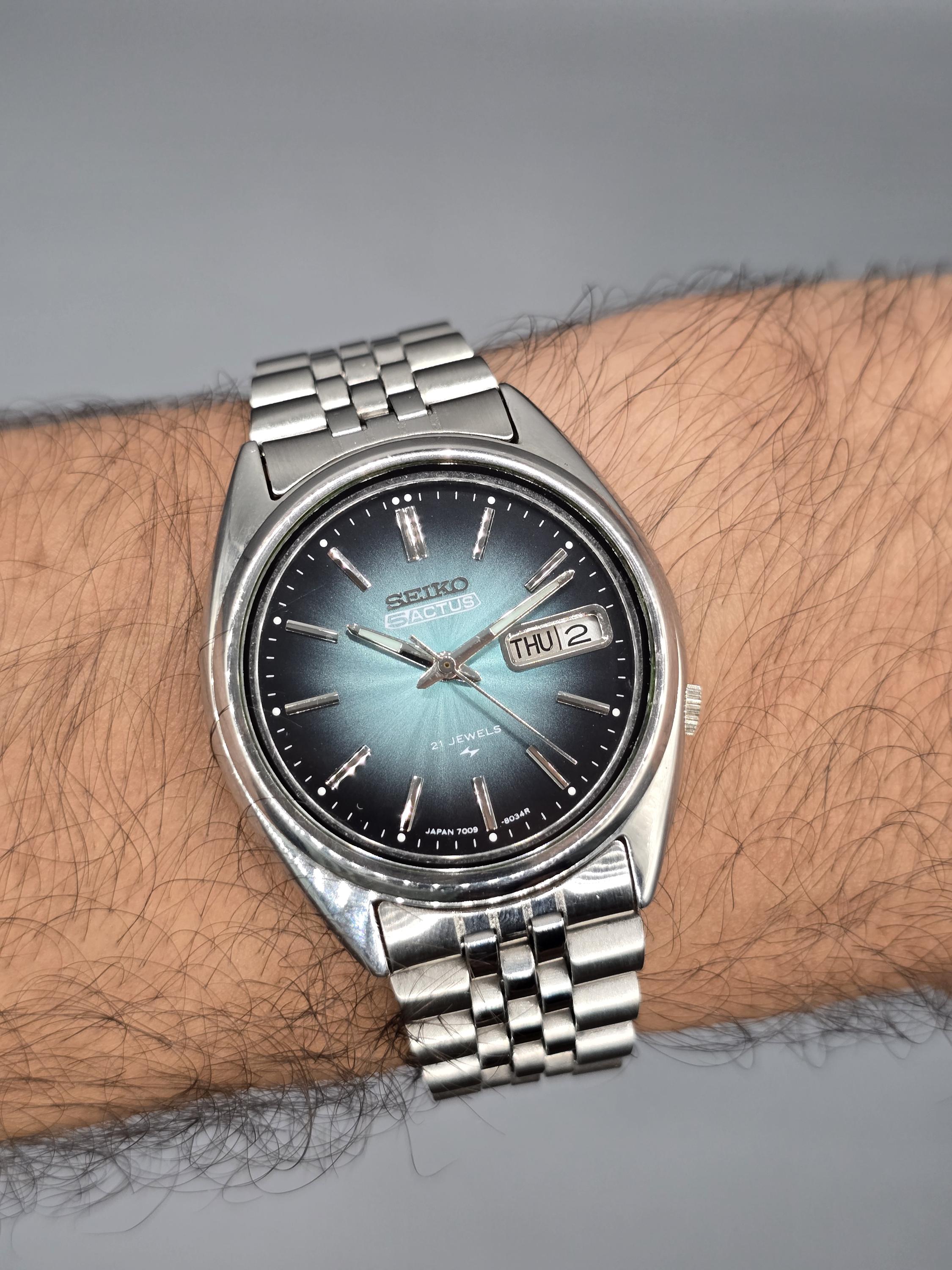 SEIKO5ACTUS 21JEWELS ケース付き最終値下げ 2025年最新】SEIKO5 21JEWELSの人気アイテム - メルカリ