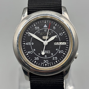 SEIKO 5 自動巻き 7S26-01T0 デイデイト メンズ腕時計【868】 セイコー5 オートマチック 7S26-01T0 デイデイト ヴィンテージ メンズ