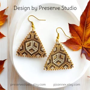 Peyote Earring Pattern