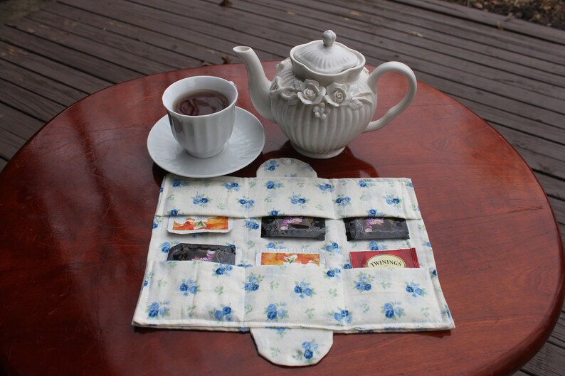 Tea Bag Caddy Etsy