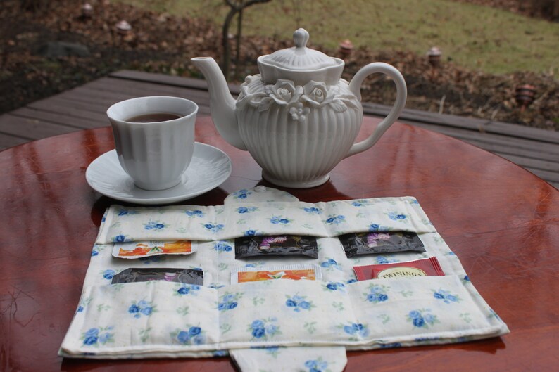 Tea Bag Caddy Etsy