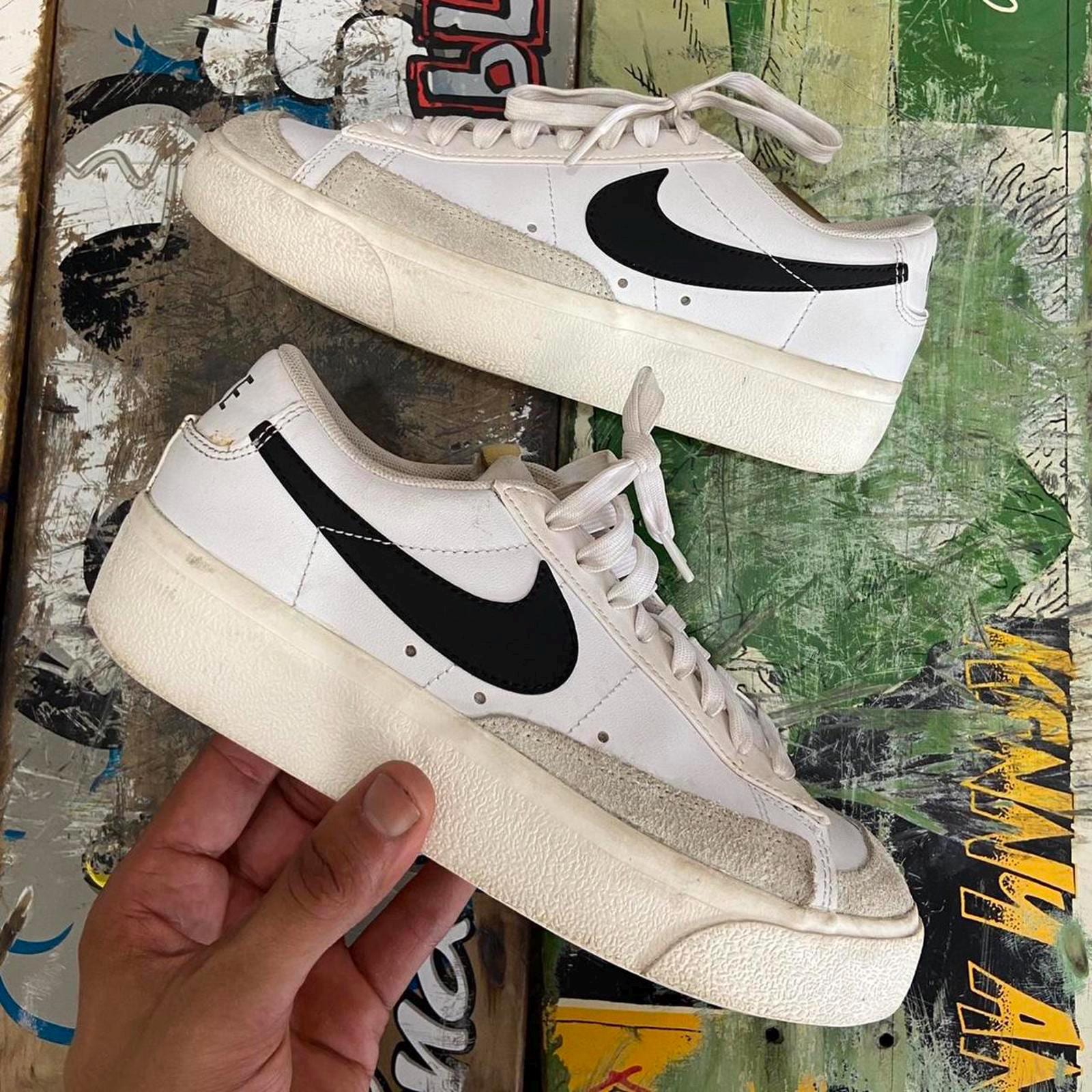 Vintage Nike Blazer 80s White Nikes Nike Blazer