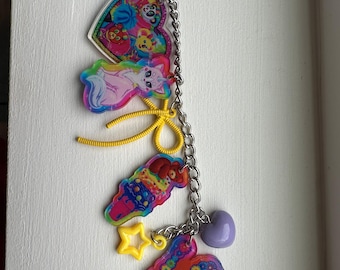 80s/90s Nostalgic Inspired Bag Charm, Key chain, notebook charm.