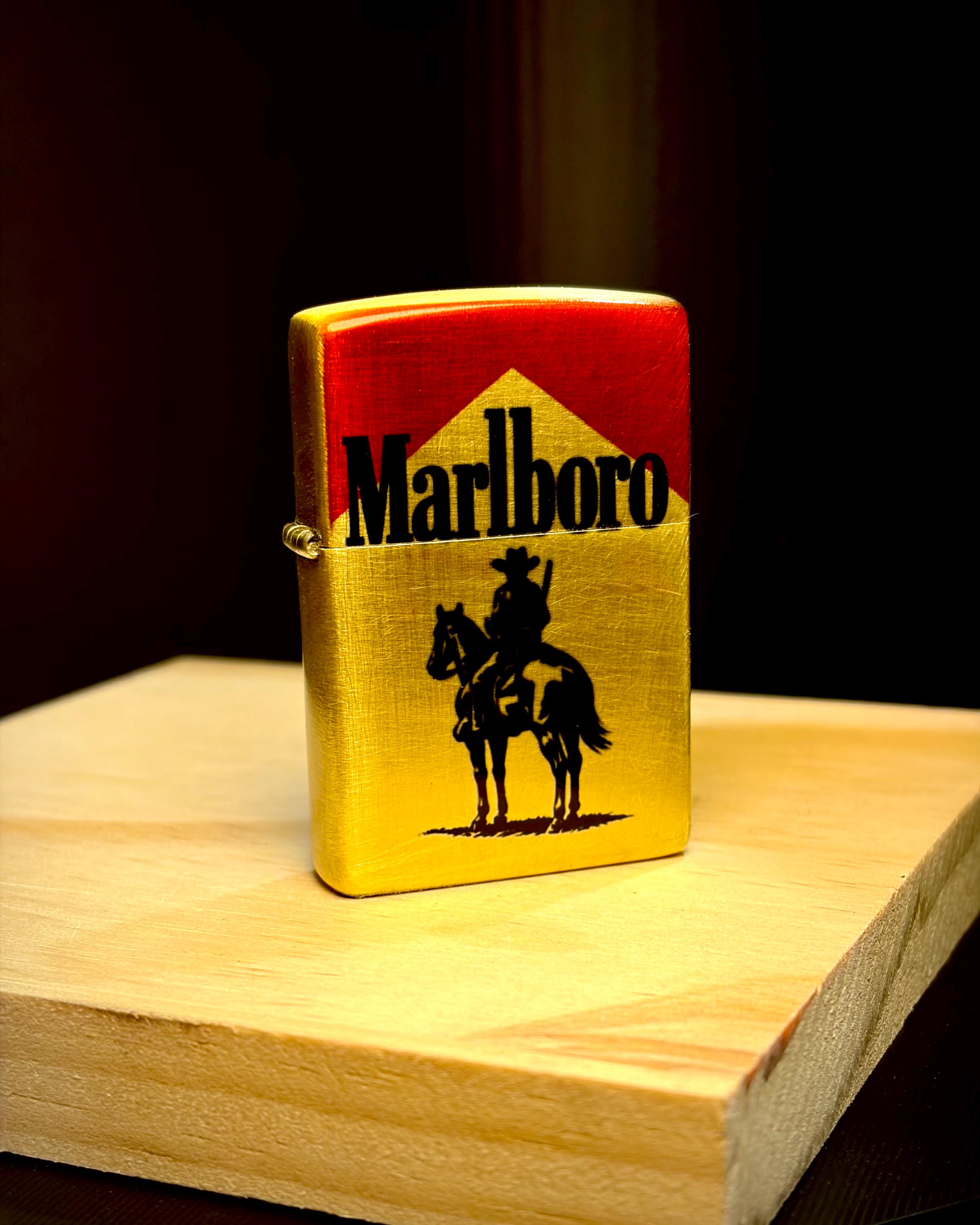 Marlboro Cowboy Zippo - Etsy Denmark