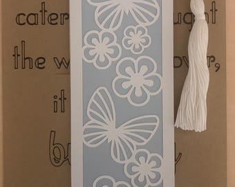 Butterfly Bookmark | Inspirational Quote, Handmade Reader Gift
