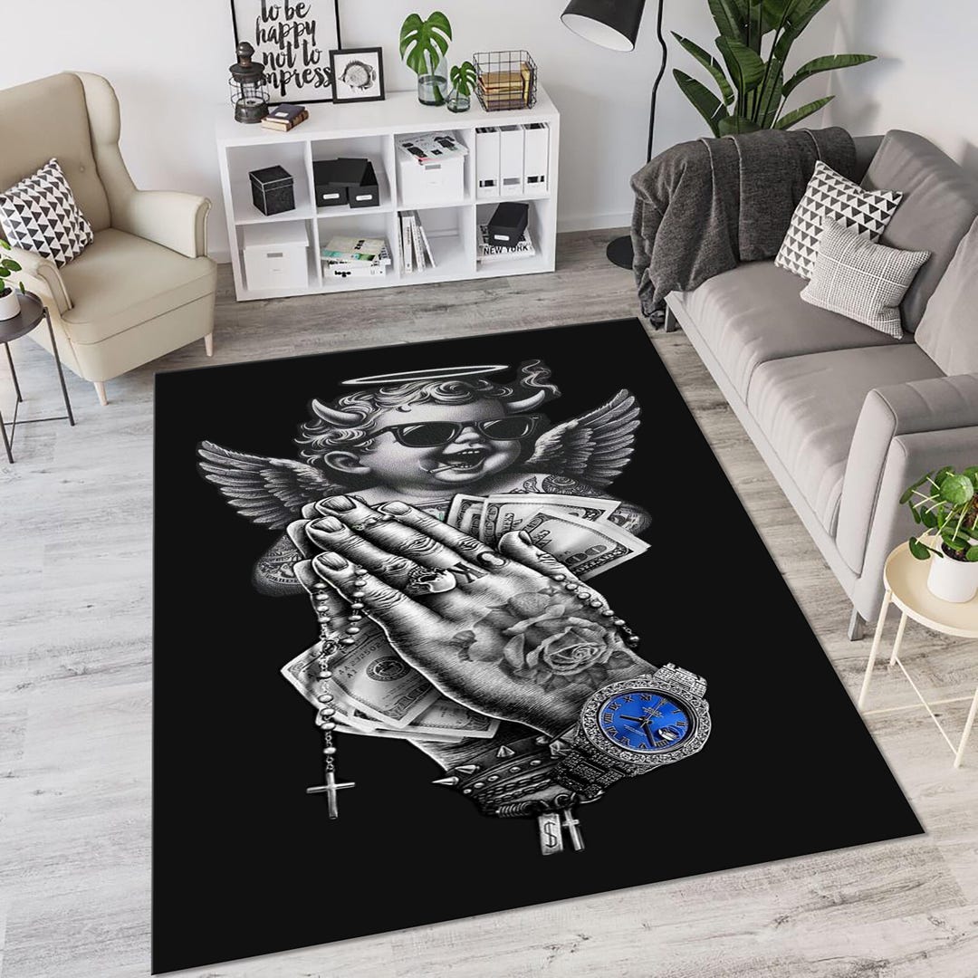 Dollar Bill Rug: Custom Money Print Area Rug - Etsy