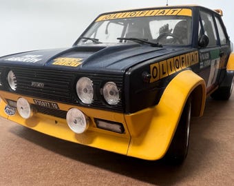 131 Abarth Rally Olio Fiat Tamiya #20069 1/24 Scale
