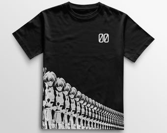 Vintage 90s Neon Genesis Evangelion Anime Cartoon Graphic