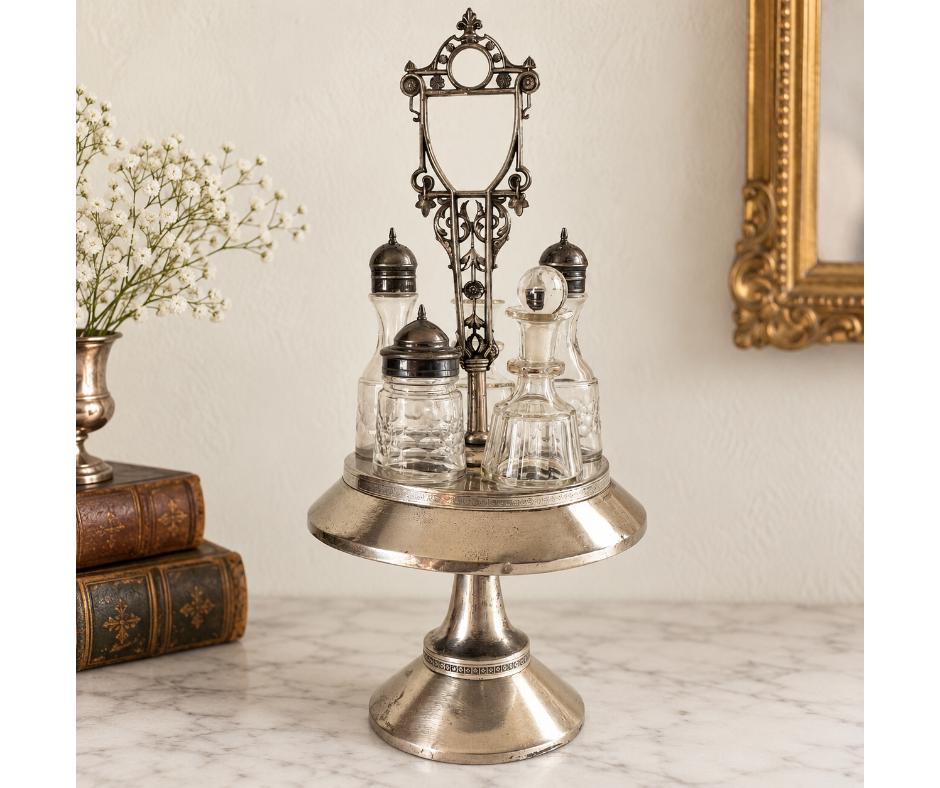 Victorian Condiment Set - Etsy