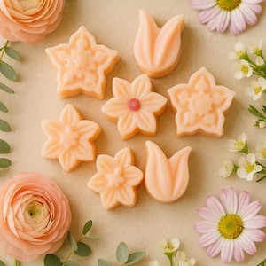 Shadow Mini Melts Wax Cubes: Cosy Home-geur, natuurlijke kokos-sojamix (handgemaakt, duurzaam, klaar voor cadeau)