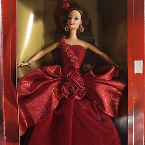 1996 • Radiant Rose Barbie • No. 15140 • NRFB • Society Style Collection • Limited Edition • Second in a Series • Mattel