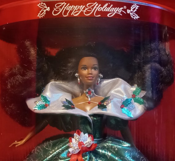 1995 • Happy Holidays Barbie • No. 14124 • NRFB • Eighth in Series