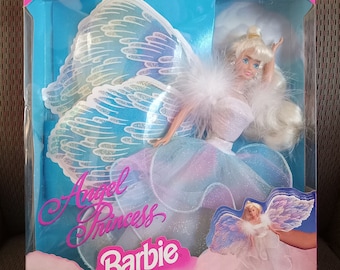 1996 • Angel Princess Barbie • No. 15911 • NRFB • You Can Really Make Her Fly • Mattel