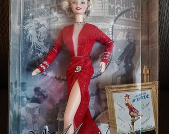 1997 • Barbie as Marilyn Monroe • Hollywood Legends Collection • Gentlemen Prefer Blondes • No. 17452 • NRFB • Mattel