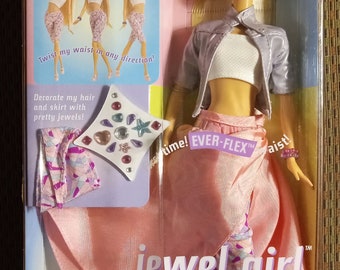 2000 • Jewel Girl Barbie • No. 28066 • NRFB • First Time Ever-Flex Waist • Mattel