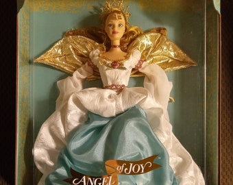 1998 • Angel of Joy Barbie • No. 19633 • NRFB • Timeless Sentiments Collection • First in Series • Mattel Collector Edition