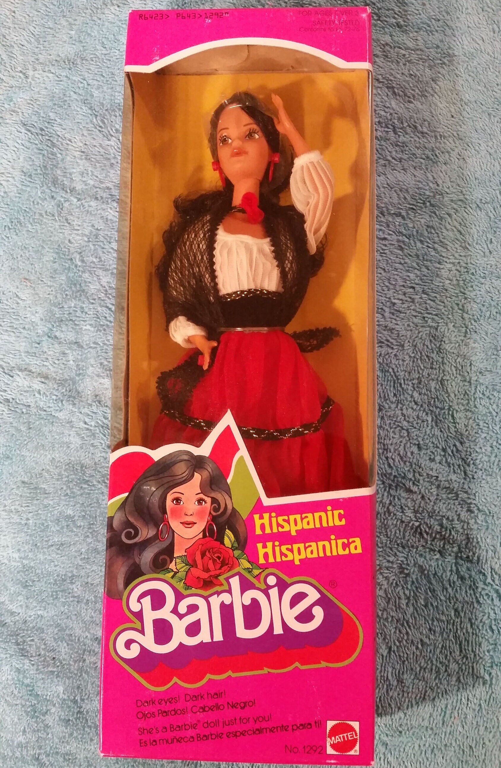 1979 Hispanic Barbie No. 1292 Mattel NRFB