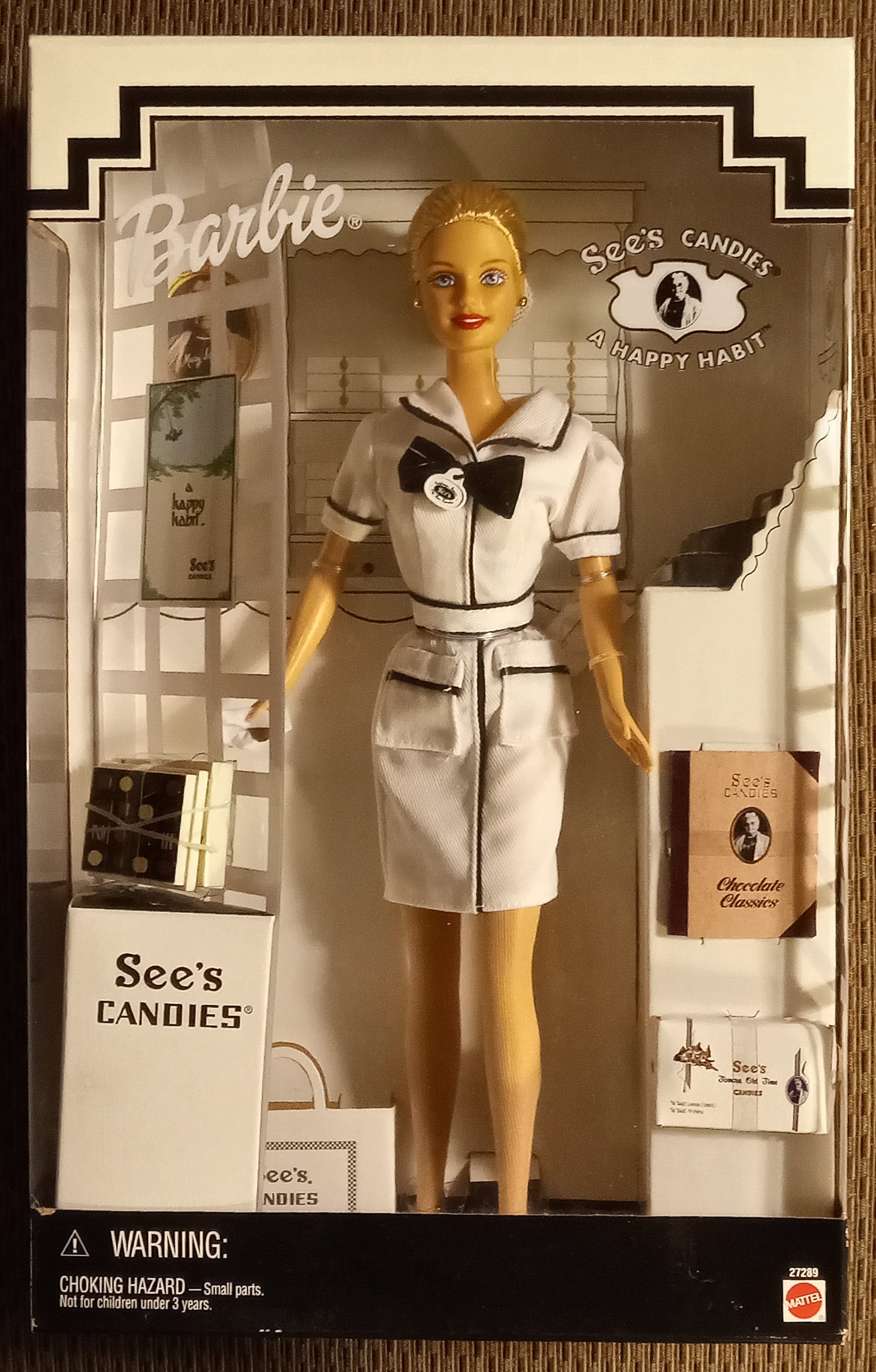 1999 See s Candies Barbie No. 27289 NRFB Barbie s First Job Mattel Etsy Denmark