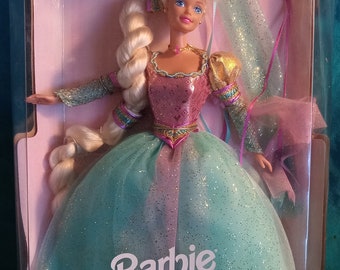 1994 • Barbie as Rapunzel • No. 13016 • NRFB • Children's Collector Series • First Edition • Mattel •