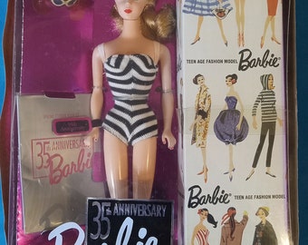 1993 • 35th Anniversary Barbie • Special Edition Reproduction • No. 11590 • NRFB • Mattel Doll