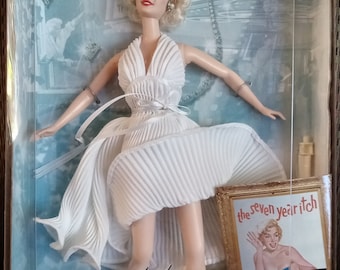 1997 • Barbie as Marilyn Monroe • Hollywood Legends Collection • Seven Year Itch • No. 17155 • NRFB • Mattel