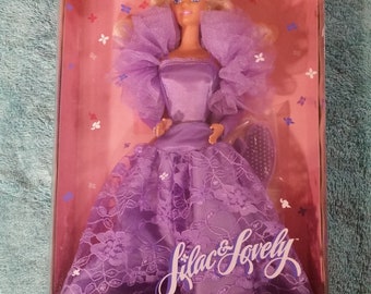 1987 • Lilac & Lovely Barbie • No. 7669 • Mattel • NRFB • Sears Special Limited Edition