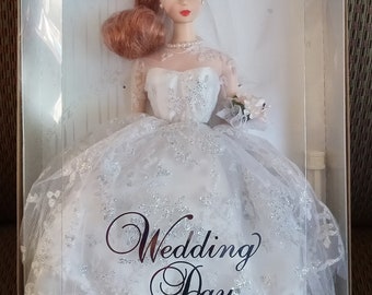 1996 • Wedding Day Barbie • No. 17120 • NRFB • 35th Anniversary Collector Edition • Titian Hair • Mattel