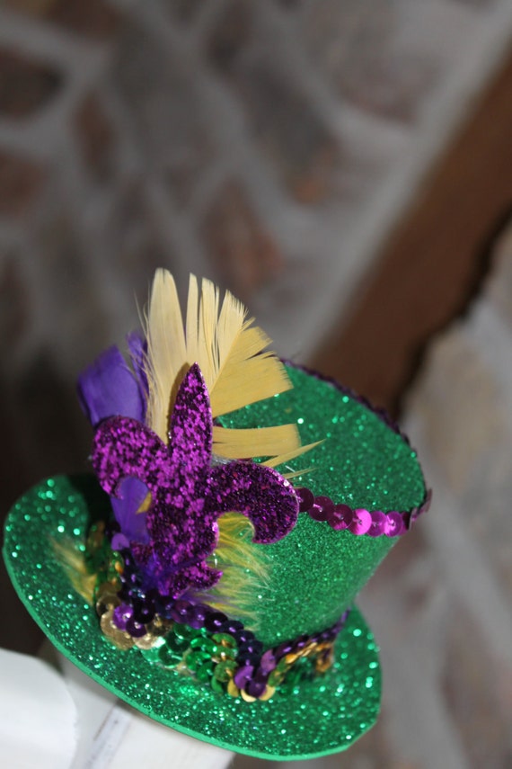 mardi gras hats etsy com