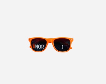 Lando Norris McLaren Themed F1 Orange Sunglasses
