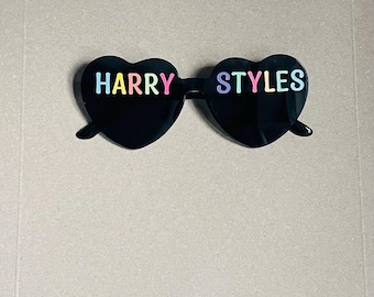 Harry Styles Together, Together Themed Heart Shaped Glasses