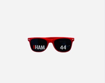Lewis Hamilton Ferrari Themed F1 Red Sunglasses