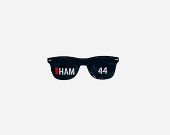 Lewis Hamilton Ferrari Themed F1 Glasses